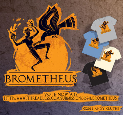 Brometheus - Shirt design on Threadless